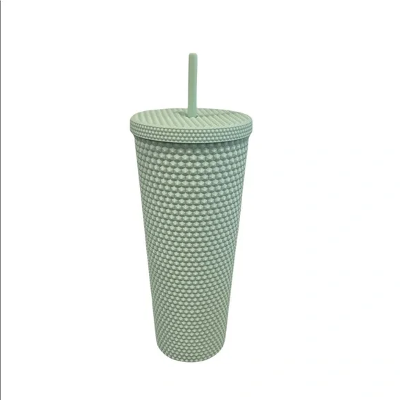 COPY - NWT Starbucks 2021 Mint Matte Studded Cup 24 oz - Picture 2 of 3